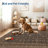 Washable Rug Vintage Rug with Non Slip TPR Backing, Traditional Oriental Carpet, Low Pile Thin Foldable Floor Covering, Soft Non Shedding Printed Mat for Living Room Bedroom Nursery-1048335090-1042067327