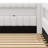 Contemporary Low-Profile Bed Featuring Built-in USB Ports and Decorative LED Strip-16419640