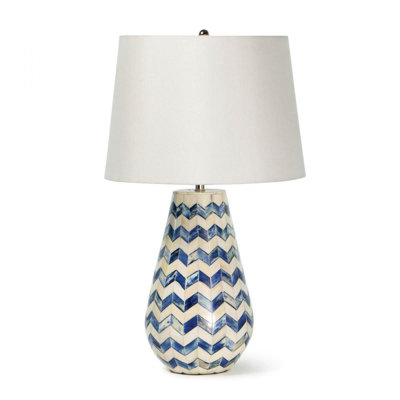 Cassia Chevron Table Lamp