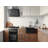 Perch 24" L x 18" W Fireclay Single Bowl Farmhouse Kitchen Sink with Sink Grid and Basket Strainer-81000619
