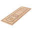 Tapis ivoire moderne Oushak 2 pi 5 po x 5 pi 9 po