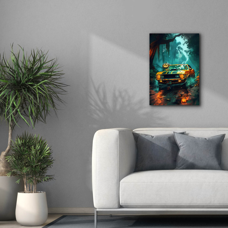 'Classic Scare Tactics' by r3darch0n Canvas Wall Art, 40" x 54", 26" H x 18" W x 0.75" D