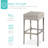 Ausmus Metal Bar Set with Stools-4723377-4723390