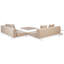 Nhya 5 - Person Garden Lounge Set with Cushions-218407785