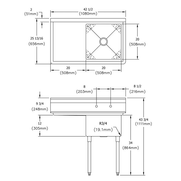 Dimensions du produit