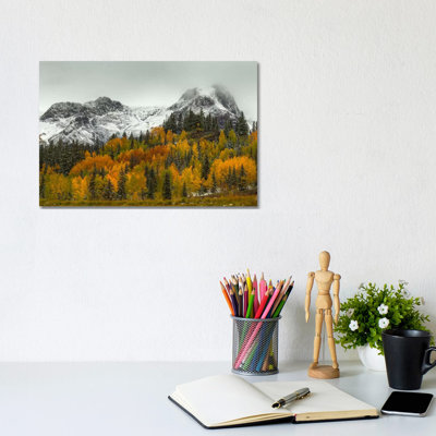 A Rocky Mountain Autumn by Bill Sherrell - Wrapped Canvas Print