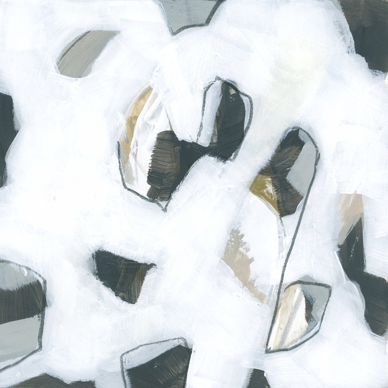 Marble Flecks IV - Wrapped Canvas Print, 76cm H x 76cm W x 3.8cm D