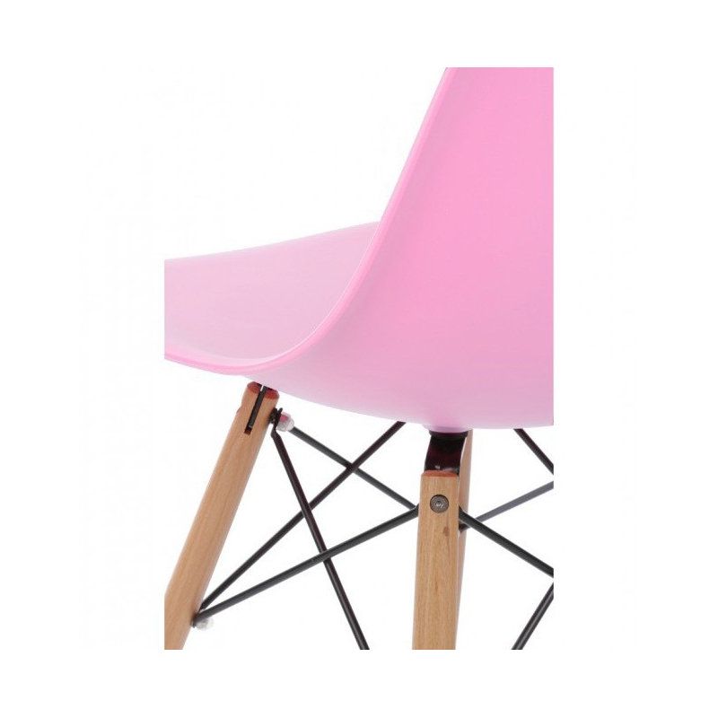 17.5'' H Side Chair, Pink