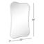 Miroir de salle de bain 20 po x 30 po-2077552423