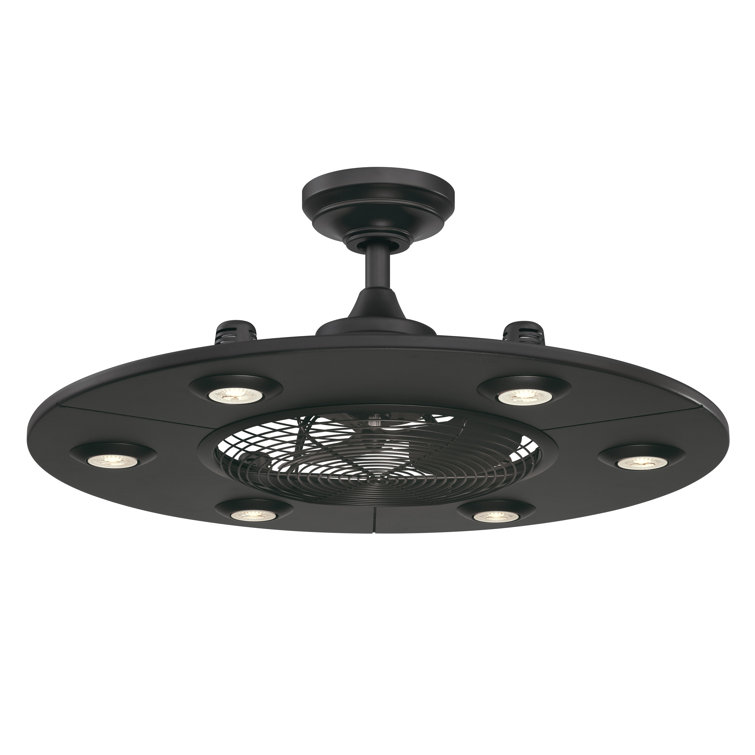 Clairene 12'' Ceiling Fan with LED Lights