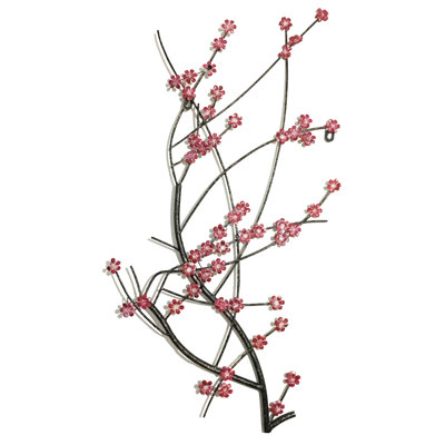 Plants & Flowers Wall Decor on Metal