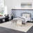 Darchelle Geometric Handmade Wool Area Rug in White-1362177896