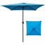 Parasol carré en polyester 78 po Marla-1005996225-1005996226