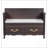 Shoe Bench with Removable Cushion, Entryway Bench with Hidden Storage for Entrance and Living Room, Shoe Storage Bench with Back-414329509