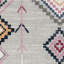 Tapis gris à motif tribal autochtone Spurgeon-36904092