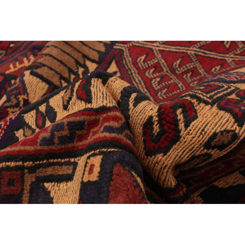 Miruna One-of-a-Kind 4'1" X 5'11" New Age Wool Area Rug in Tan