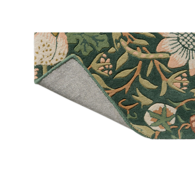 Hand Tufted Wool Area Rug in Forest, Rectangle 8'2" x 11'6"