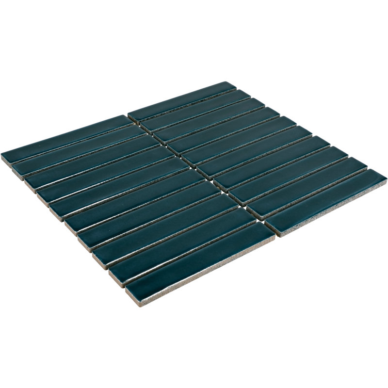 Carreau de mosaïque en céramique émaillée 1 x 6 Daltile Artcrafted (10 pièces par carton) (10,00 pieds carrés par carton)