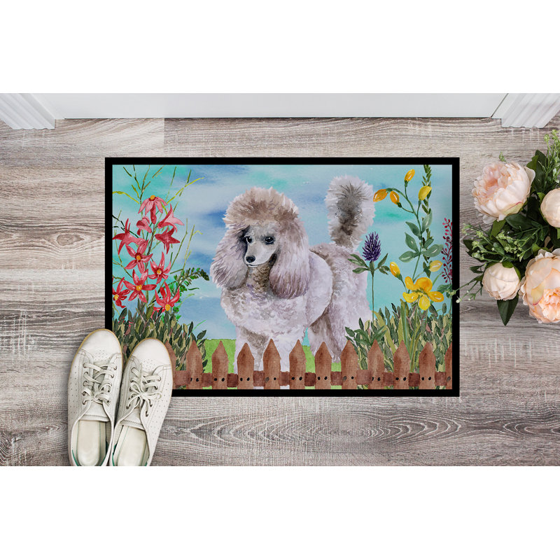 Non-Slip Outdoor Doormat, Rectangle 18" x 27"