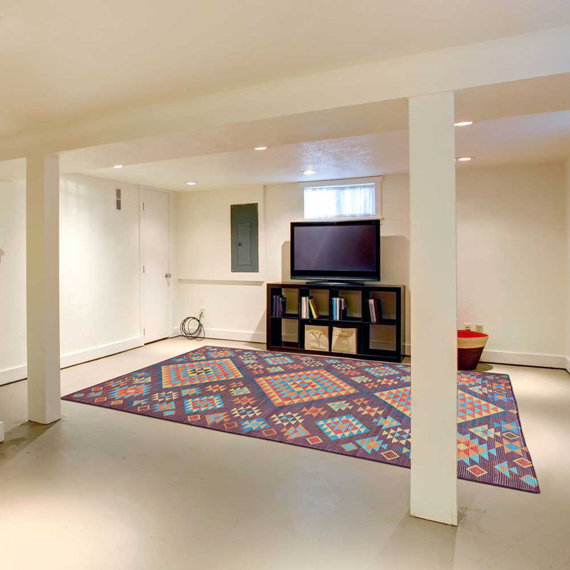 Geometric Rug, Rectangle 3' x 5'
