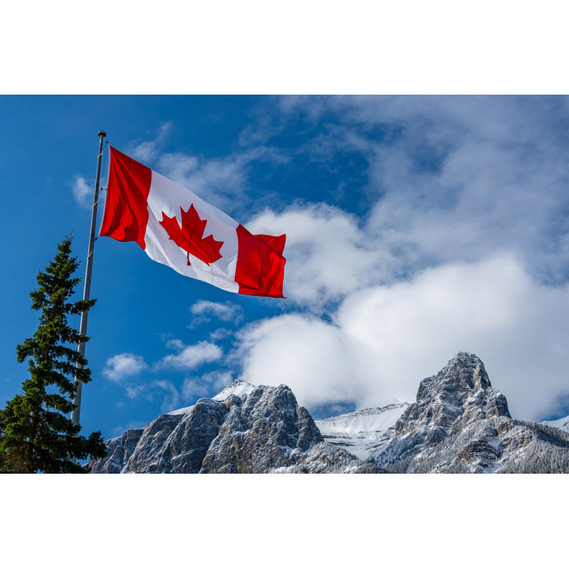 Drapeau national du Canada Gisli, H 8 po x l 12 po