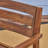 Xavier 6 - Person Acacia Wood Patio Dining Set with Rectangular Table