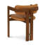 Chaise avec accoudoirs en bois massif Averna-432789549