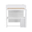 Lit mezzanine en bois avec placards et bureau à 2 tiroirs avec armoire-1439143259-1439143252