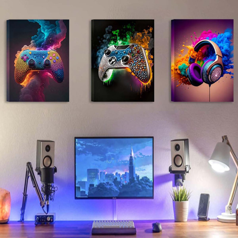 3 Piece Wrapped Canvas Print
