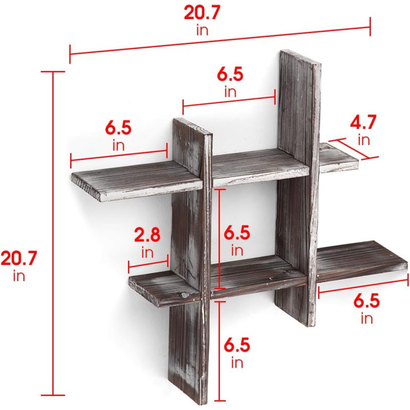 Redner 2 Piece Floating Shelf