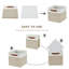 Ensemble de bacs en tissu robuste-444294600-444294601
