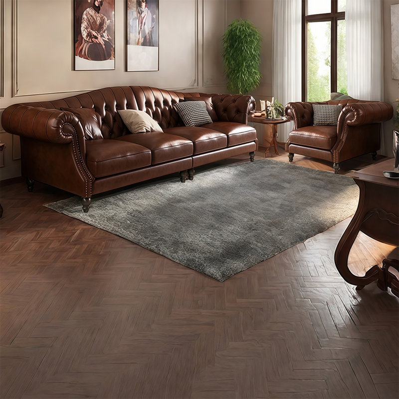 Retro American straight - row sofa