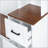 Modern Entryway Hall Tree with 3 Shelves, Drawers, and Coat Rack
