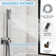 Pressure-balanced Shower Faucet with Rough in-Valve