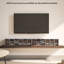 88.5cm H Media Shelves