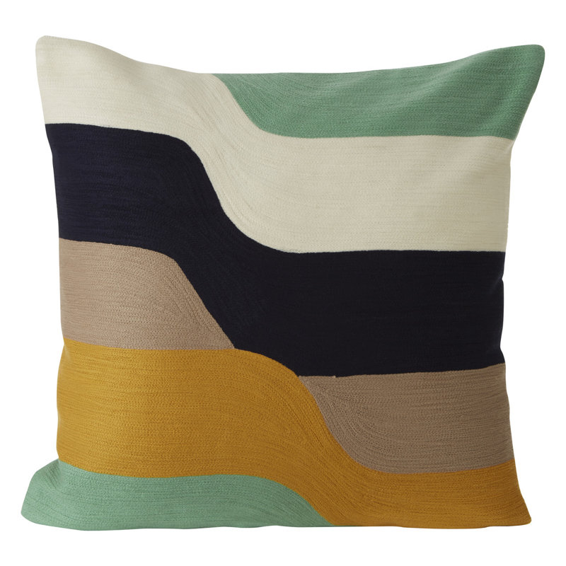 Lance Striped Square Cushion