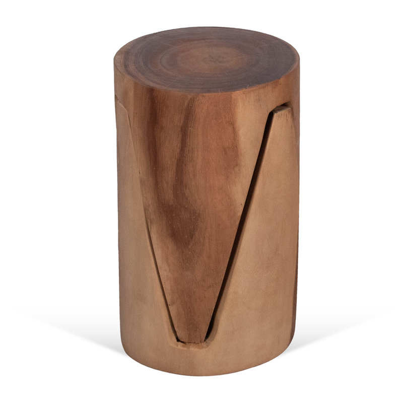 Maze Solid Wood Side Table