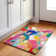 Machine Washable Indoor/Outdoor Xhevrie Blush Rug