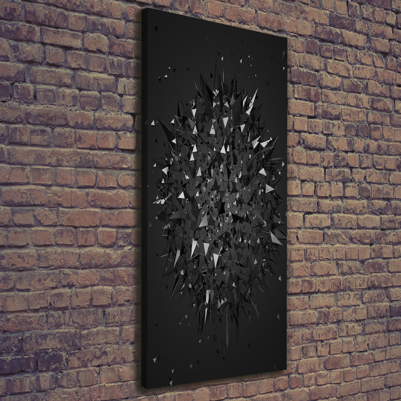 3D Abstraction - Wrapped Canvas Print