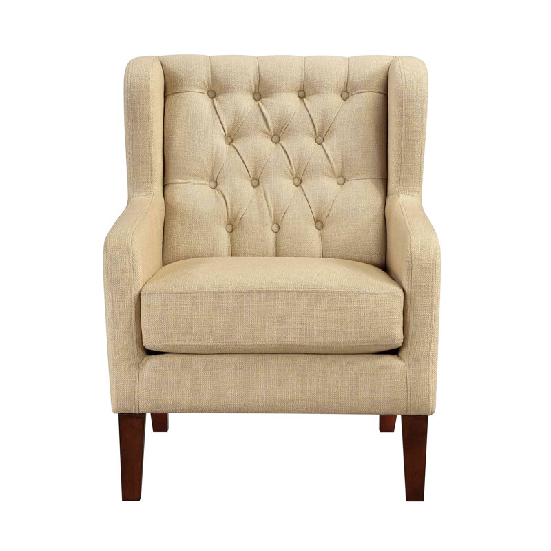 Fauteuil à oreilles Classic, Beige