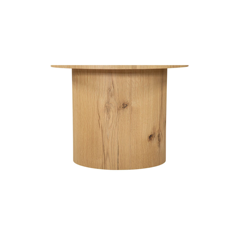 Corey Side Table Rustic Oak, Brown