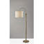 Lampe sur pied arquée 68 po Elita-87384500
