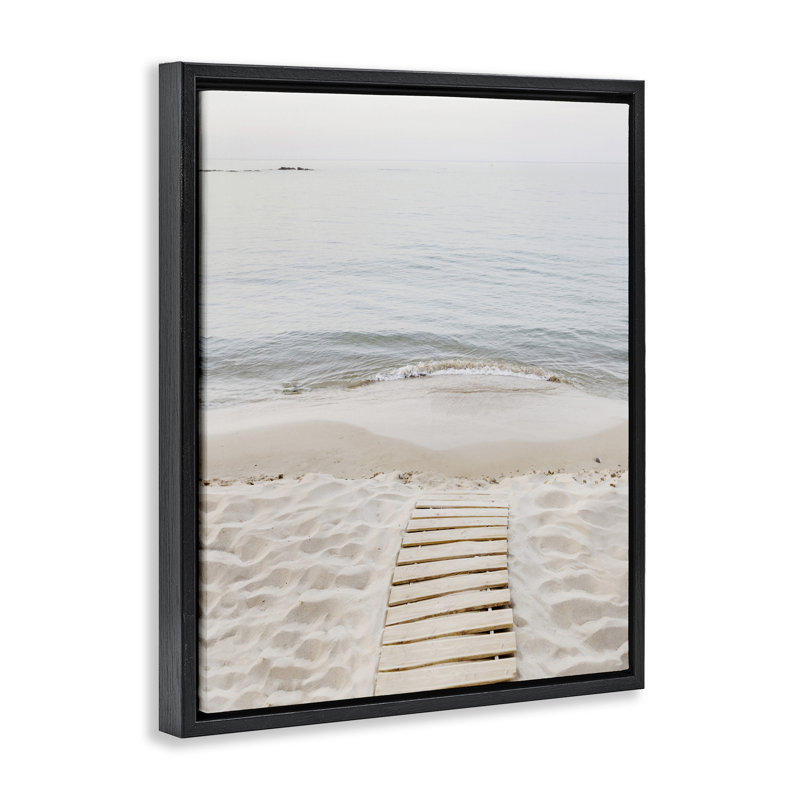 Cadre flottant pour planches Beachy, Cadre flottant noir de jais, H 21 po x l 17 po