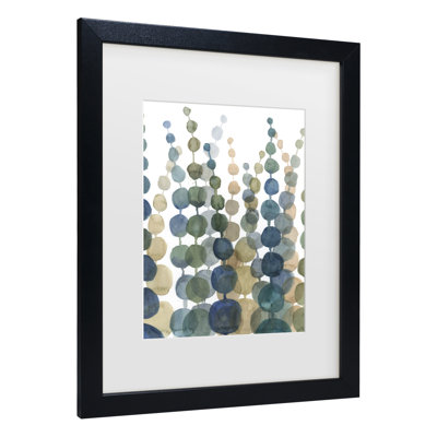 «Megan Meagher», art encadré mat «Pompom Botanical II»