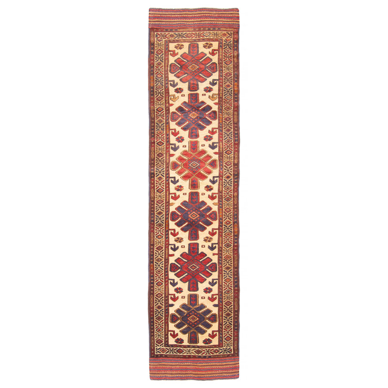 Tapis beige Teimani 2 pi 10 po x 12 pi 2 po