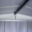 10x14 Classic Steel Storage Shed Eggshell