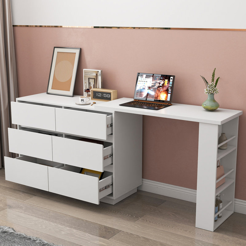 L Shaped Computer Desk With Drawer