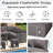 Outdoor Water-Resistant Replacement Cushions For Patio Conversation Sets-1152119281