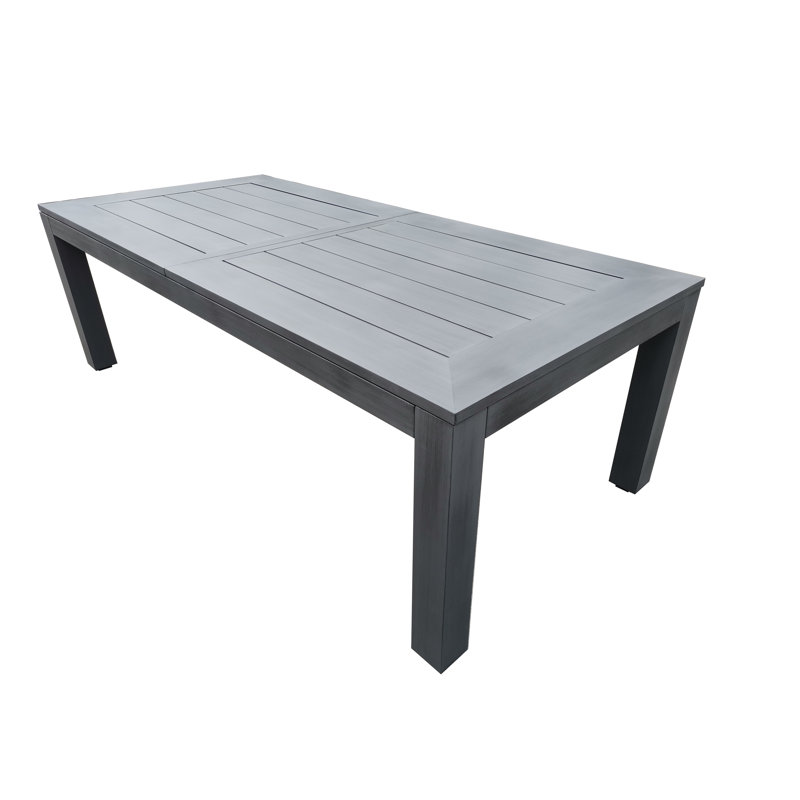 Redondo 120'' Extendable Aluminum Outdoor Dining Table