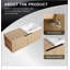 48 "Bathroom Vanity Sink Combo for big Space,Modern Bathroom Cabinet Cabinet combination, Bathroom Sink Cabinet Set, Oak